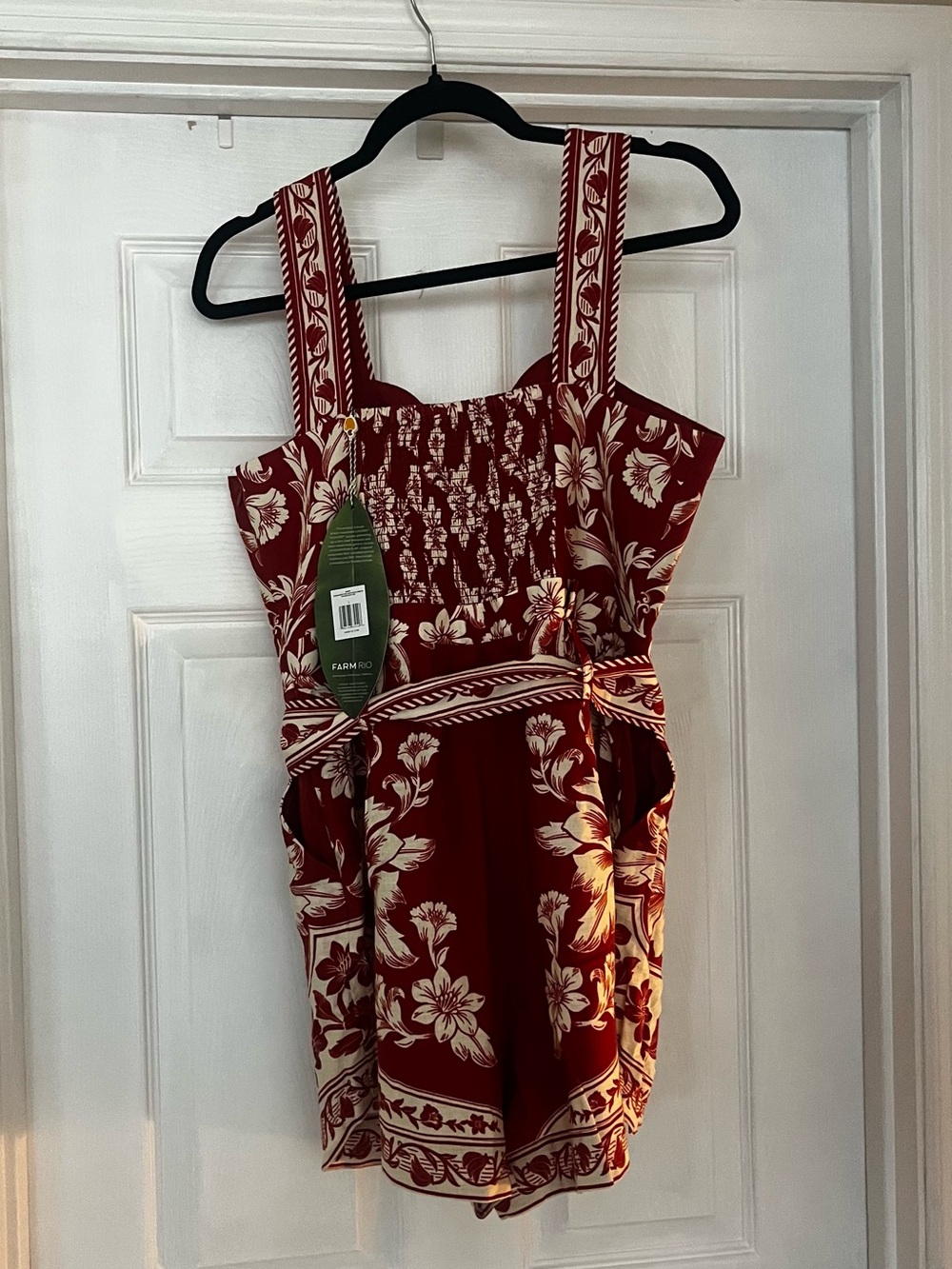 NWT Farm Rio Romper - Picture 4 of 5